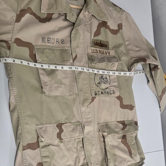 U.S. Military DCU 3 Color Tri-Desert Camo Top - Picture 8 of 9
